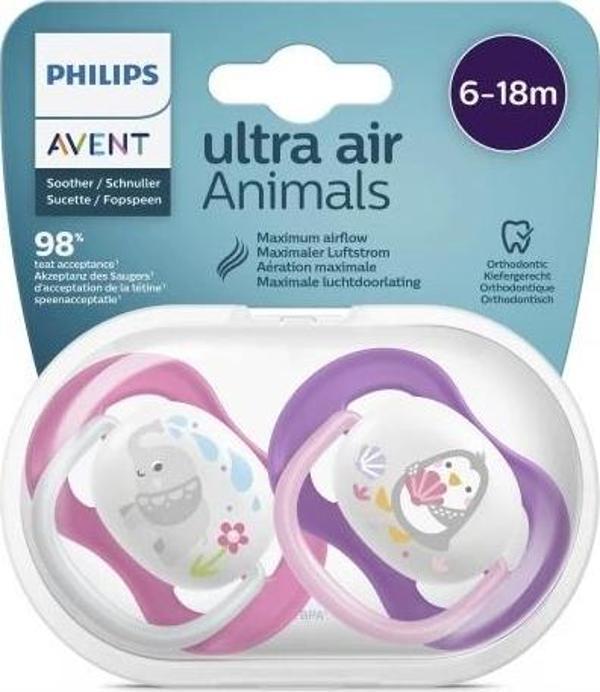 Avent Ultra Air Emzik 6-18 Ay Kız - Image 1