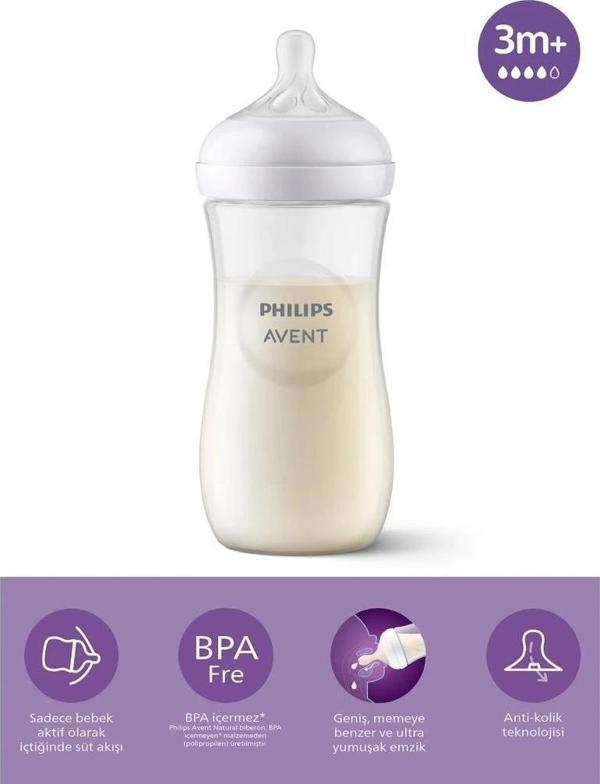 Avent Doğal Tepkili Natural Response Pp Biberon 330 Ml 3+ Ay - Image 1