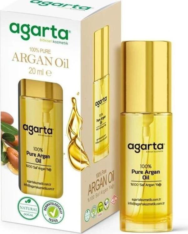 Agarta Doğal Argan Yağı 20 Ml - Image 1