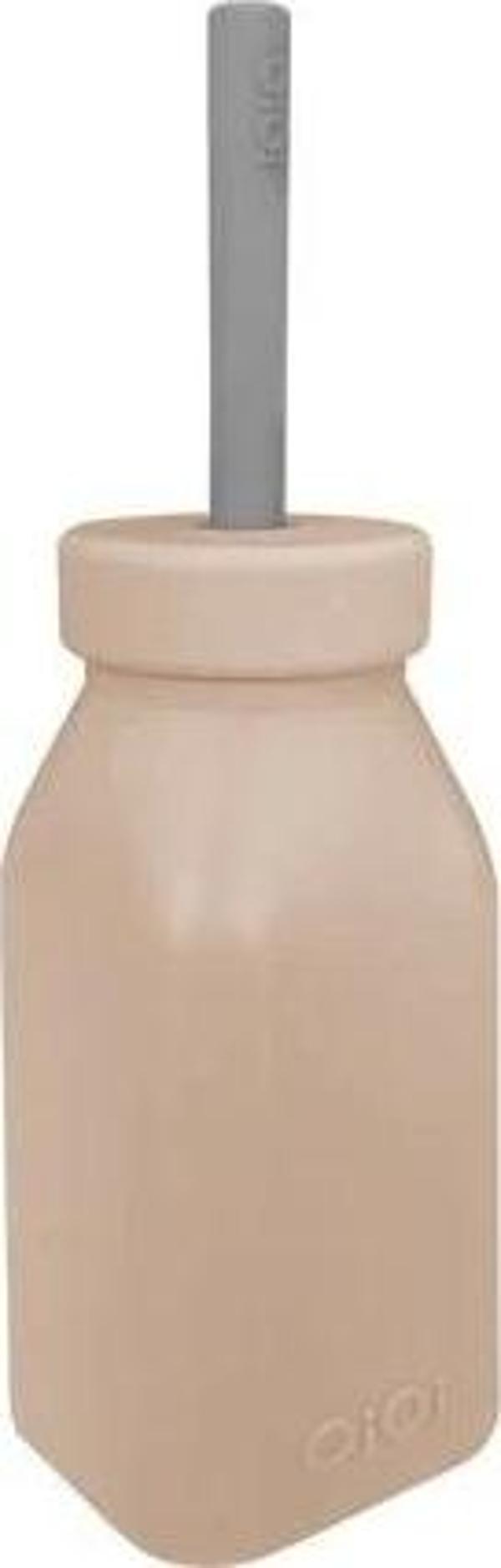 Oioi Şişe + Pipet 200Ml Bubble Beige / Powder Grey - Image 1