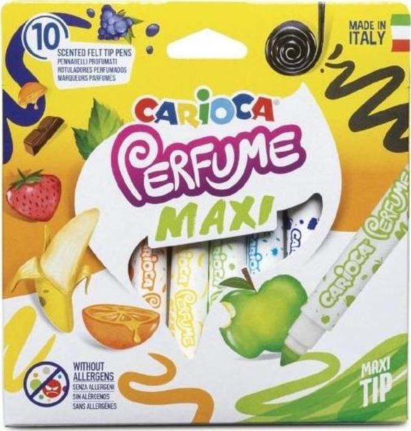 Nessiworld Carioca Kokulu Jumbo Keçeli Boya Kalemi 10'Lu - Image 1