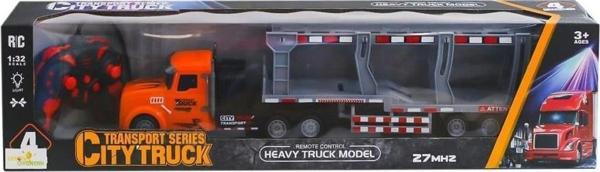 La012-3 Kumandalı Şarjlı Işıklı Transport Tır 1:32 -Limon Oyuncak - Image 1