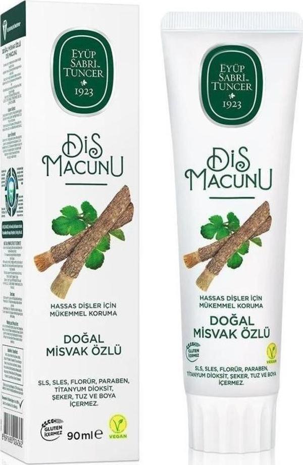 Eyüp Sabri Tuncer Doğal Diş Macunu 90 Gr Misvak Özlü - Image 1