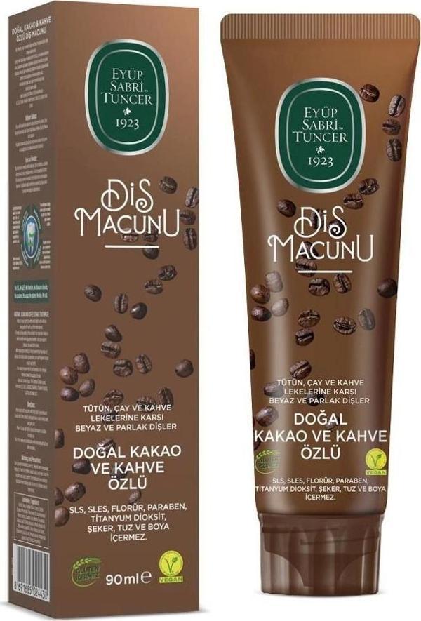 Eyüp Sabri Tuncer Doğal Diş Macunu 90 Gr Kakao & Kahve Özlü - Image 1