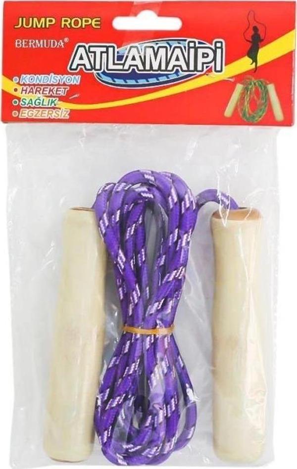 2309007 Ahşap Saplı Atlama İPi -Kızılkaya Oyuncak - Image 1