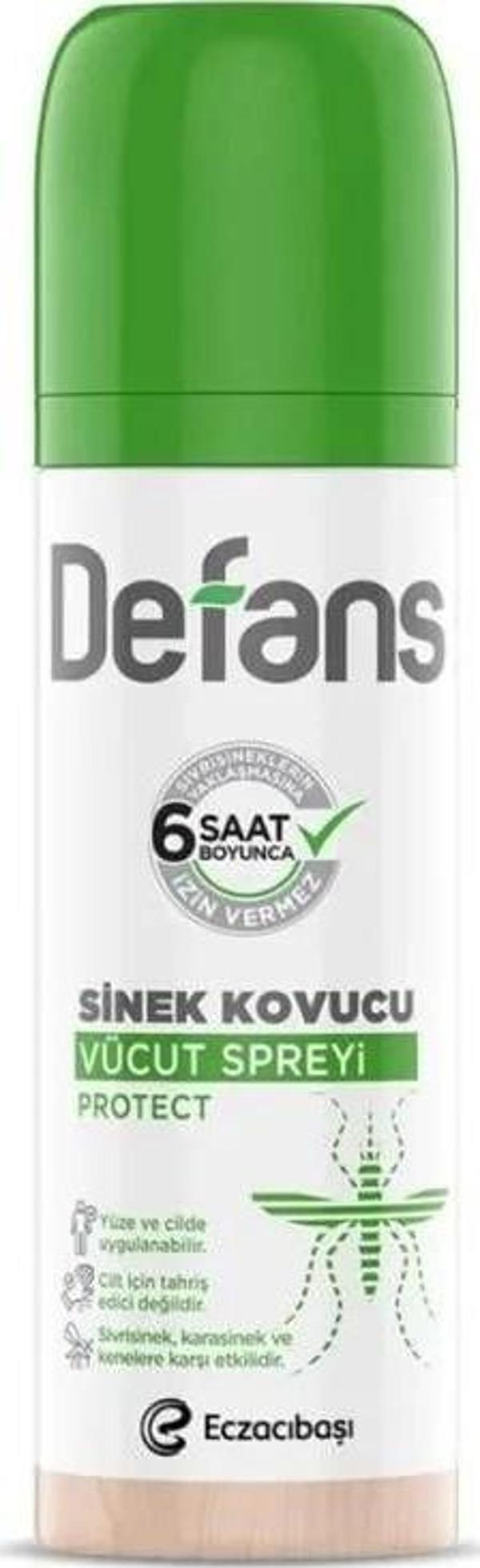 Defans Sinek Kovucu Vücut Spreyi Protect 100 Ml - Image 1