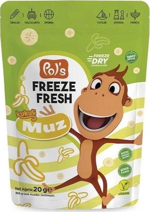 Nessiworld Pol’s Freeze Fresh Kukuli Muz 20 Gr - Image 1