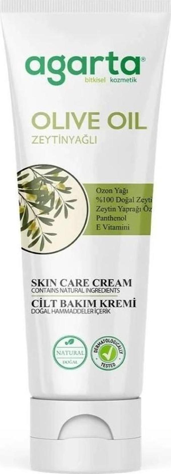Agarta Doğal Cilt Bakım Kremi 75 Ml Zeytinyağlı - Image 1