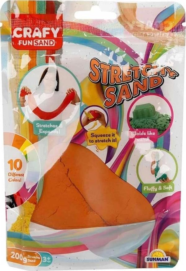 Streç Oyun Kumu Turuncu 200 Gr - Image 1