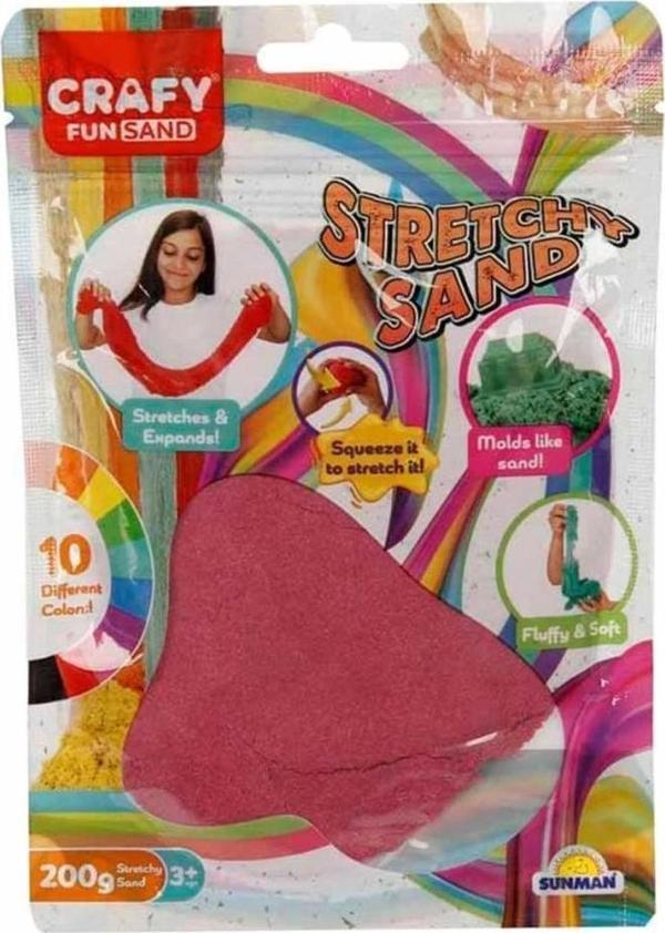 Streç Oyun Kumu Pembe 200 Gr - Image 1