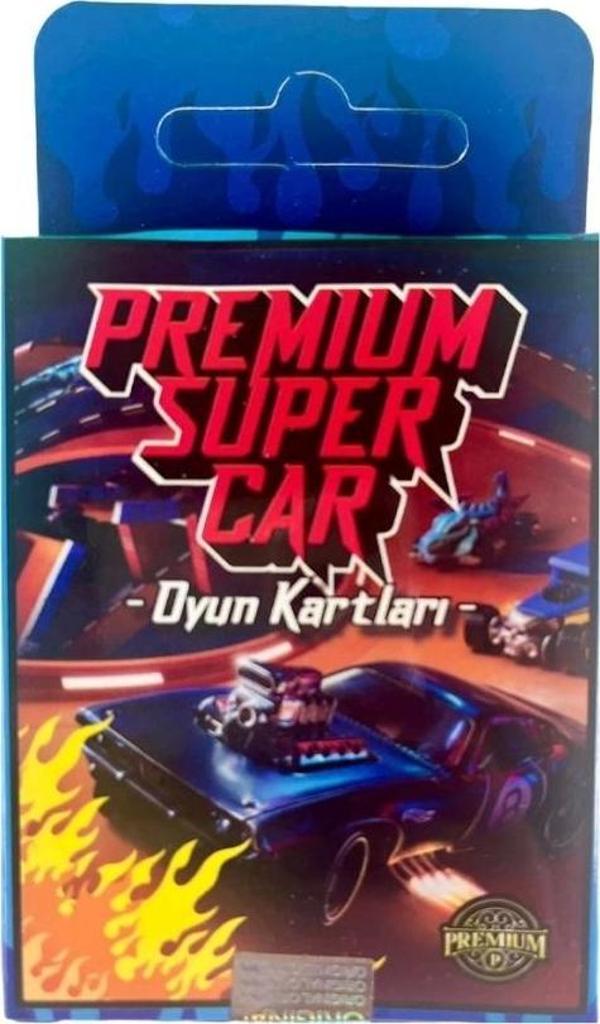 Premium Arabalar Oyun Kartları - Image 1