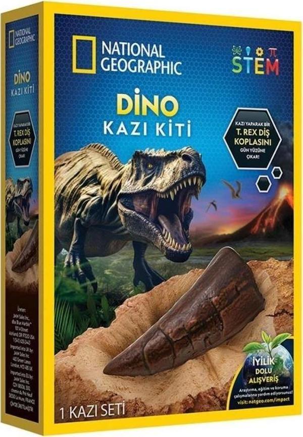Nat06002 National Geographic Dino Kazı Kiti - Rtngdino2 +8 Yaş - Image 1