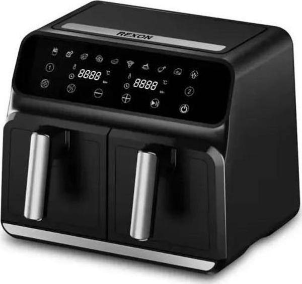 Rexon Dual-Cooker Aır Fryer Siyah 4+4 8 Litre - Image 1