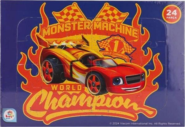 Nessiworld BL7992 BLAZE TASLAMALI 24 PARÇA FRAME PUZZLE 1 - Image 1