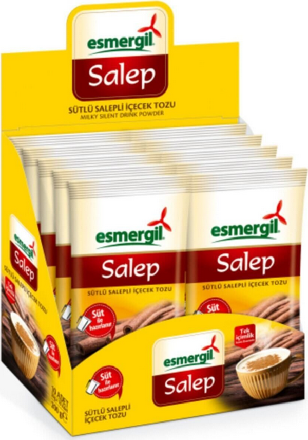 ByKurt Sahlep Tek İçimlik 10'lu Paket - Lezzetli ve Pratik Salep Keyfi - Image 1