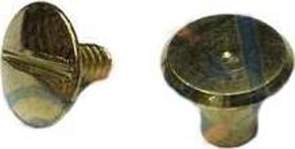 Cilt Menü, Katalog, Kartela Vidası, 6 mm - Sarı, 1 Adet TdrTR - Image 1