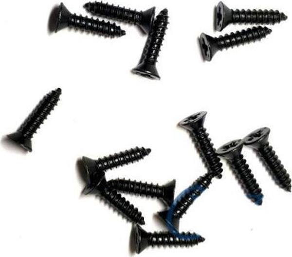 Klips, Menteşe, Ayak, Ağaç, Sunta Vidası 2,2x9,5mm - Siyah 1000 Adet TdrTR - Image 1