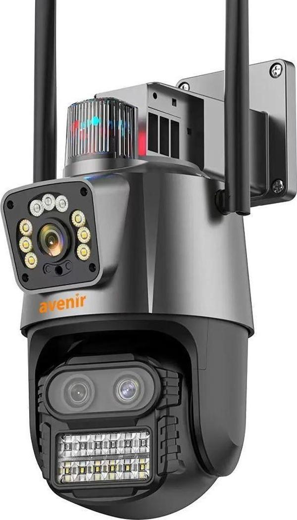 AVENİR AV-M21Y 4MP ÇİFT KAMERALI 10X ZOOM PTZ WİFİ KAMERA - Image 1