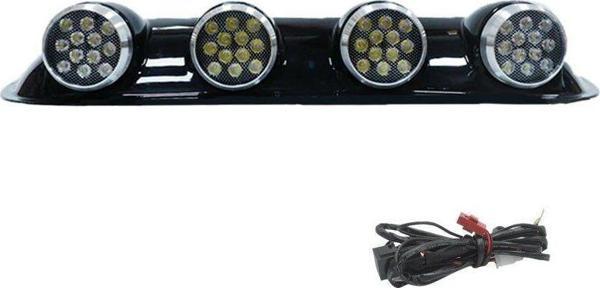 Space Offroad Uyumlu Sis Lambası 12X4 LED Yuvarlak Siyah /Lass243 - Image 1