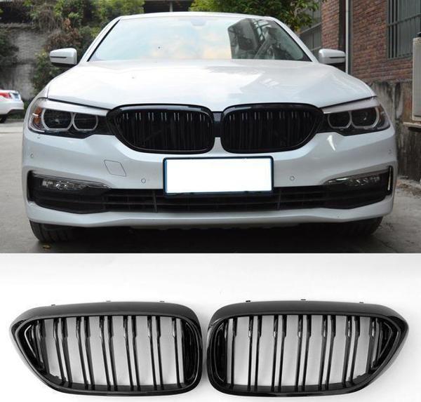 Bmw 5 Uyumlu Serisi G30 Piano Black Ön Panjur Izgara Böbrek - Image 1
