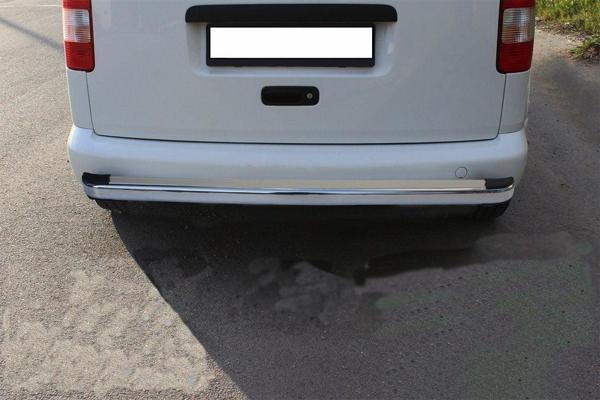 Volkswagen Caddy Uyumlu Ms Line Arka Basamak Koruma 2004 Ve Sonrası - Image 1