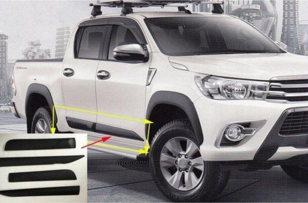 Toyota Hilux Uyumlu Revo 2015-2019 Kapı Altı Dodiği Kapı Kaplama Küçük - Image 1