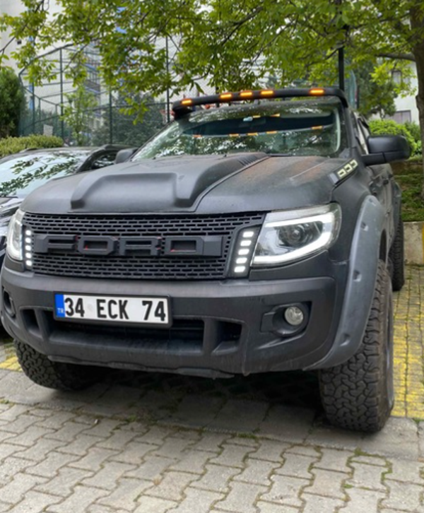 Ford Ranger Tavan Kepi Moonvisör Ledli (2006-2015)(2016-2019)(2020+) - Image 1