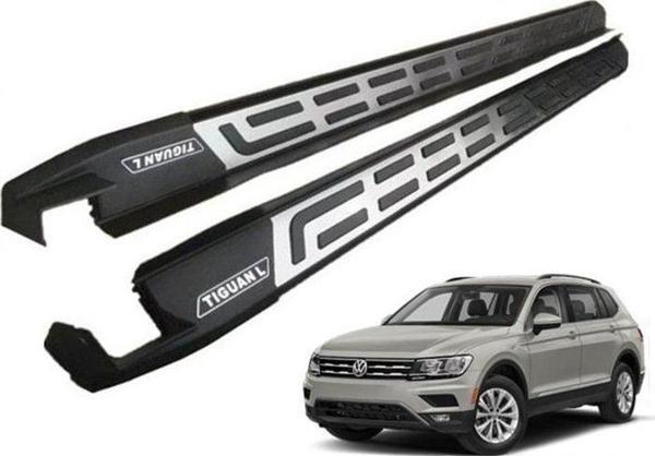 Volkswagen Tiguan Uyumlu Yan Basamak Koruma -2016 Side Step Square Style - Image 1