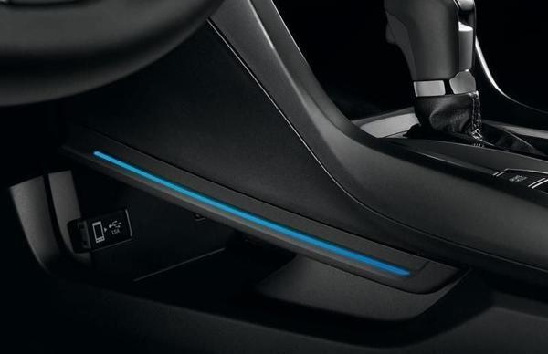 Honda Civic Uyumlu 2016 Fc5/S - Konsül, Alt Aydınlatma, Ambiance/Mavi Ay - Image 1