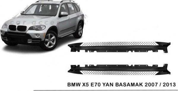 Bmw X5 Uyumlu E70 Yan Basamak Marşpiyel Koruma Oem 2007-2013 Model Drs - Image 1