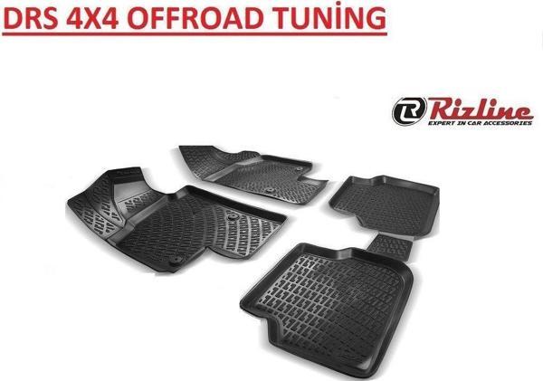 Rizline Volkswagen Uyumlu Scirocco 3D Paspas Havuzlu Siyah - Image 1