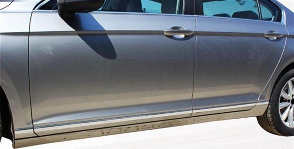 Volkswagen Passat Uyumlu B8 Yan Kapı Çıtası 8 Parça Krom 2015 Ve Sonrası - Image 1