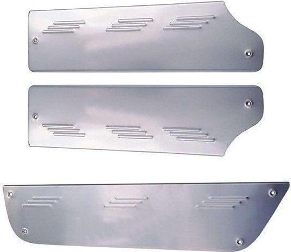 Volkswagen T4 Uyumlu Caravelle Kapı Eşiği 3 Parça Krom 1995-2003 - Image 1