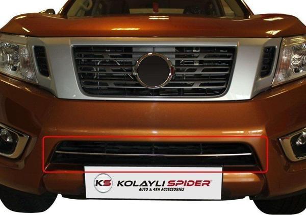 Nissan Navara Uyumlu Ön Tampon Çıtası Krom 2016 Ve Sonrası - Image 1