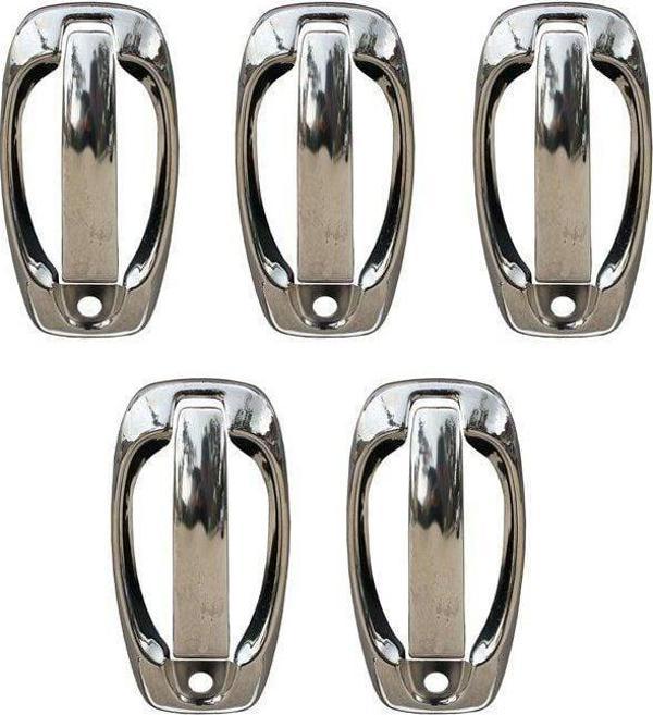 Fiat Fiorino Uyumlu Kapı Kolu 5 Kapı 10 Parça Krom (Set) 2008 Ve Sonrası - Image 1