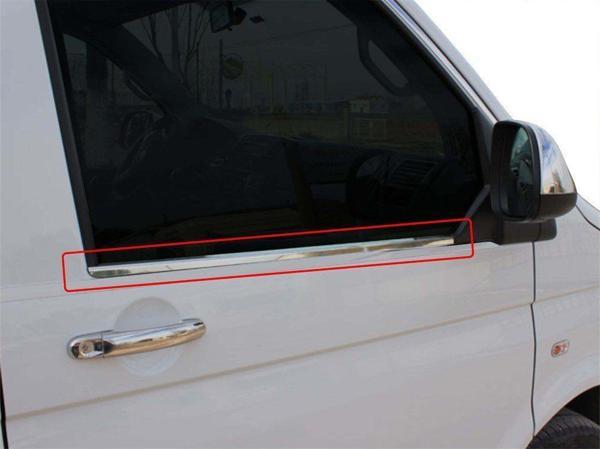 Volkswagen Multivan Uyumlu T5.5 Cam Çıtası 2 Parça Krom 2010 Ve Sonrası - Image 1