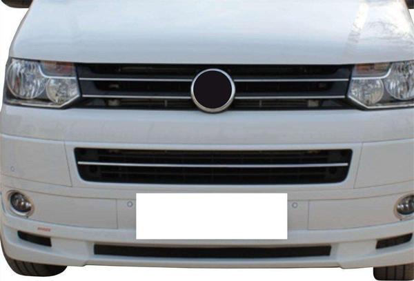 Volkswagen Multivan Uyumlu T5.5 Ön Tampon Çıtası  Krom 2010 Ve Sonrası - Image 1
