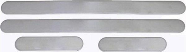 Opel Corsa Uyumlu D Kapı Eşiği 4 Parça Krom 2007 Ve Sonrası - Image 1