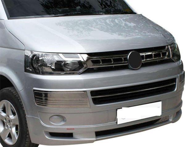 Volkswagen Transporter Uyumlu T5.5 Ön Panjur 2 Parça Krom 2010-2015 - Image 1