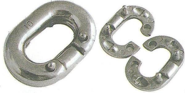 Atlı Zincir Ek Baklası Krom 10 Mm - Image 1