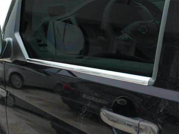 Volkswagen Transporter Uyumlu T6 Cam Çıtası 2 Parça Krom 2015 Ve Sonrası - Image 1