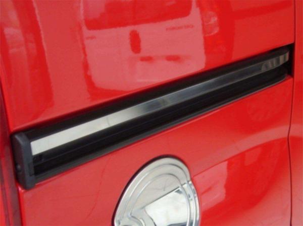 Peugeot Bipper Uyumlu Sürgülü Kapı Çıtası 2 Parça Krom 2008 Ve Sonrası - Image 1