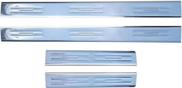 Volkswagen Golf Uyumlu 4 Kapı Eşiği 4 Parça Krom 1998-2004 - Image 1