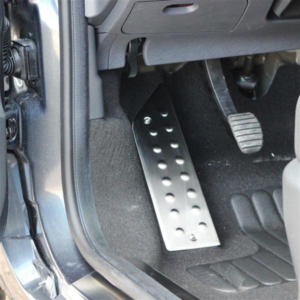 Renault Kangoo Uyumlu 2 Ayak Dinlendirme Pedalı Krom 2008 Ve Sonrası - Image 1