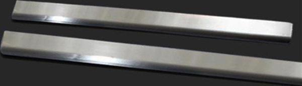İsuzu D-Max Uyumlu 2 İç Kapı Eşiği 8 Parça Krom (Yazısız) 2012-2017 - Image 1