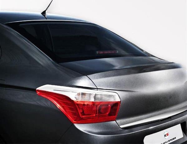 Citroen C-Elysee Uyumlu Bagaj Alt Çıta Krom 2012 Ve Sonrası - Image 1