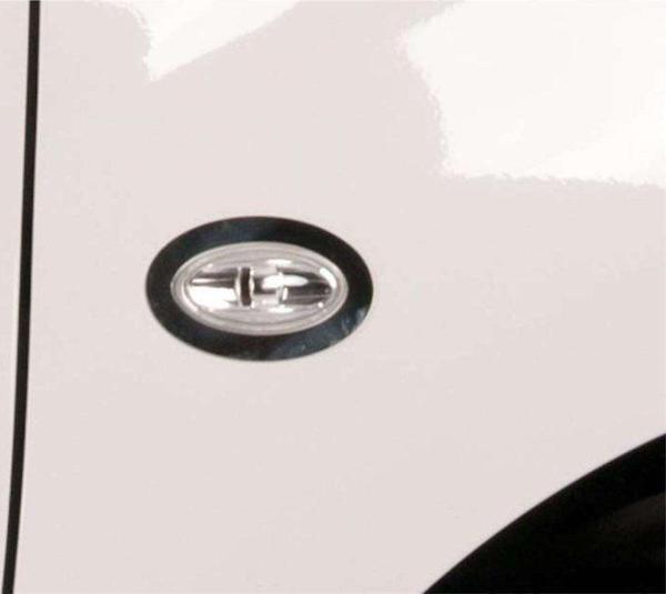 Citroen Jumpy Uyumlu Sinyal Çerçevesi 2 Parça Krom 2007 Ve Sonrası - Image 1