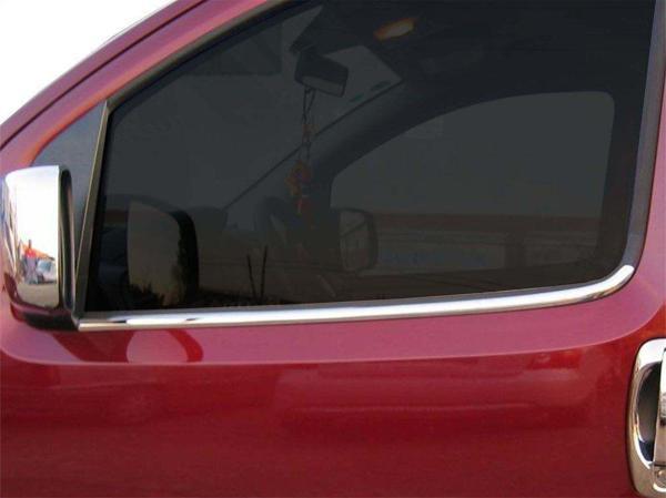 Citroen Nemo Uyumlu Cam Çıtası 2 Parça  Krom 2008 Ve Sonrası - Image 1