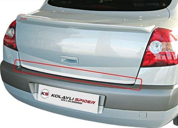 Renault Megane Uyumlu 2 Sedan Bagaj Alt Çıtası Krom 2006-2010 - Image 1