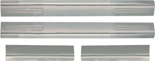 Volkswagen Passat Uyumlu 3B Kapı Eşiği 4 Parça Krom 2000-2005 - Image 1